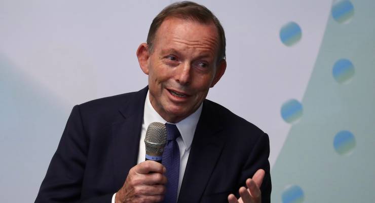 Former prime minister Tony Abbott
