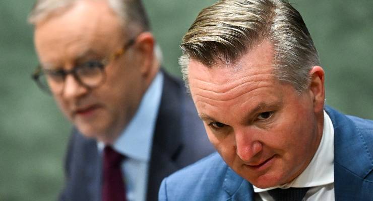 Prime Minister Anthony Albanese and Energy Minister Chris Bowen (Image: AAP/Lukas Coch)