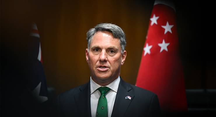 Australian Defence Minister Richard Marles (Image: AAP/Lukas Coch)