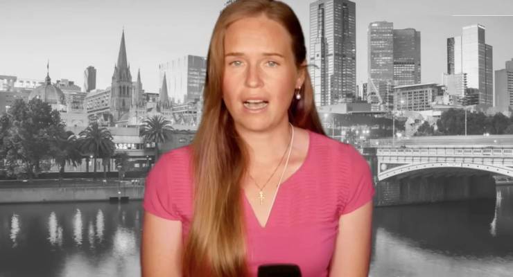 Anti-vaccine group Reignite Democracy Australia leader Monica Smit