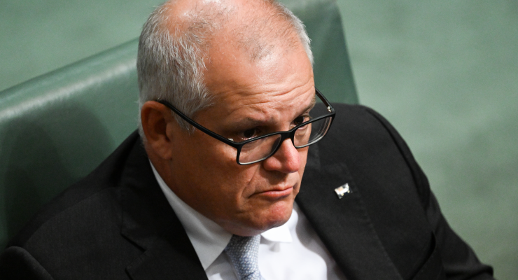 Former prime minister Scott Morrison