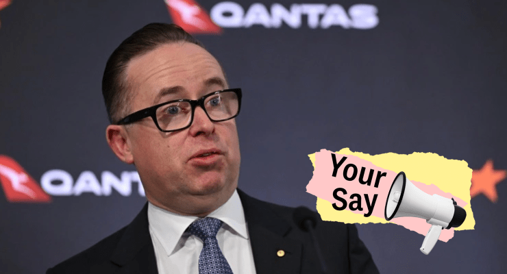 Departing Qantas CEO Alan Joyce (Image: AAP/Private Media)