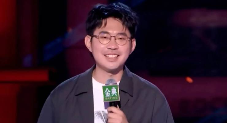 Chinese stand up comedian Li Haoshi