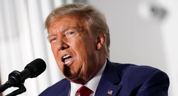 Former US president Donald Trump (Image: AAP/AP/Andrew Harnik)