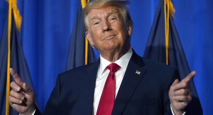 Former US president Donald Trump (Image: AP/Steven Senne)