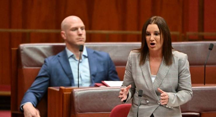 Jacqui Lambie in Parliament (Image: AAP/Lukas Coch)