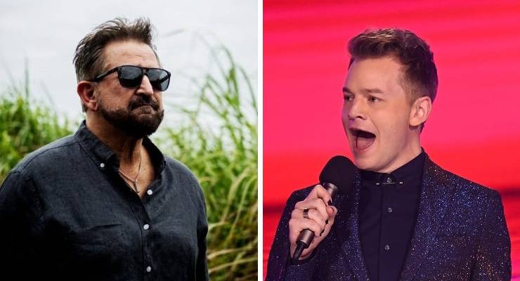 Anthony Lapaglia and Joel Creasey (Images: Supplied, AAP)