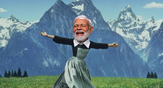 A composite featuring Indian Prime Minister Narendra Modi (Image: AAP/Private Media)