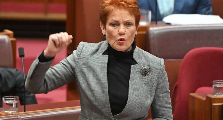 One Nation Leader Senator Pauline Hanson (Image: AAP/Mick Tsikas)