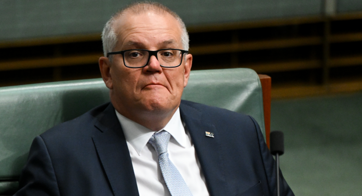 Former prime minister Scott Morrison (Image: AAP/Lukas Coch)