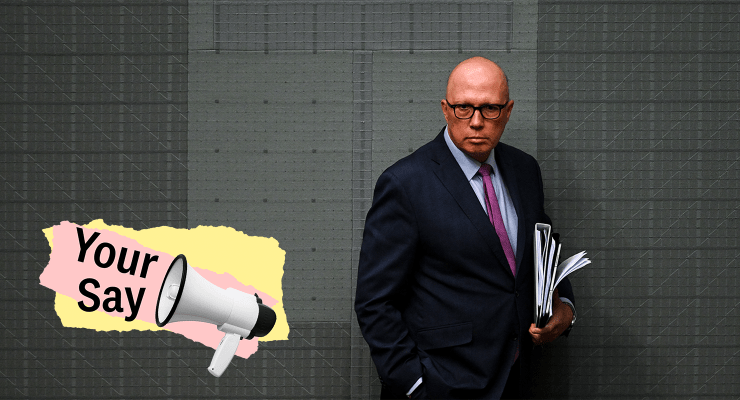 Opposition Leader Peter Dutton (Image: AAP/Private Media)