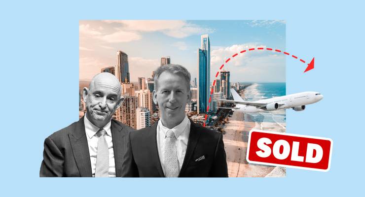 Stuart Robert and John Margerison (Image: Zennie/Private Media)