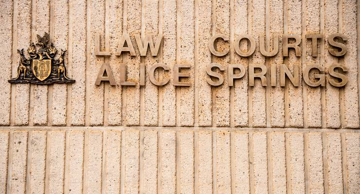 NT Local Court in Alice Springs (Image: AAP/Aaron Bunch)