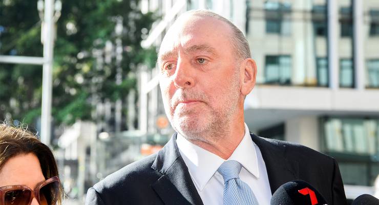 Hillsong founder and former pastor Brian Houston (Image: AAP/Bianca De Marchi)