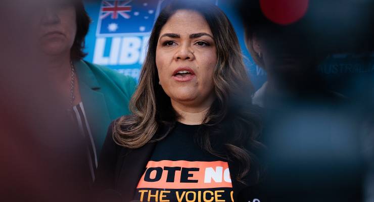 Country Liberal Party Senator Jacinta Nampijinpa Price (Image: AAP/Richard Wainwright)