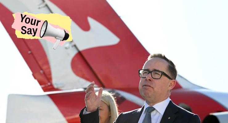 Retiring Qantas CEO Alan Joyce (Image: AAP/Private Media)
