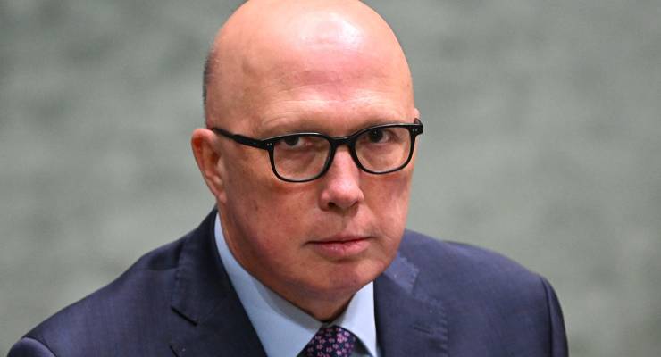 Opposition Leader Peter Dutton
