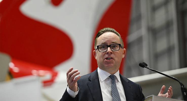 Former Qantas CEO Alan Joyce (Image: AAP/Dean Lewins)