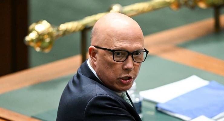 Opposition Leader Peter Dutton