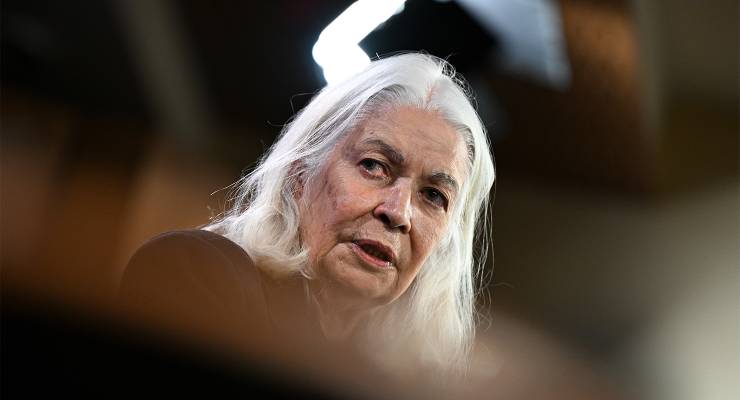 Professor Marcia Langton (Image: AAP/Lukas Coch)