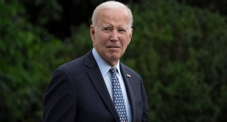 US President Joe Biden