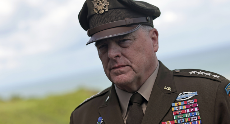 US General Mark Milley in June 2022 (Image: AP/Jeremias Gonzalez)