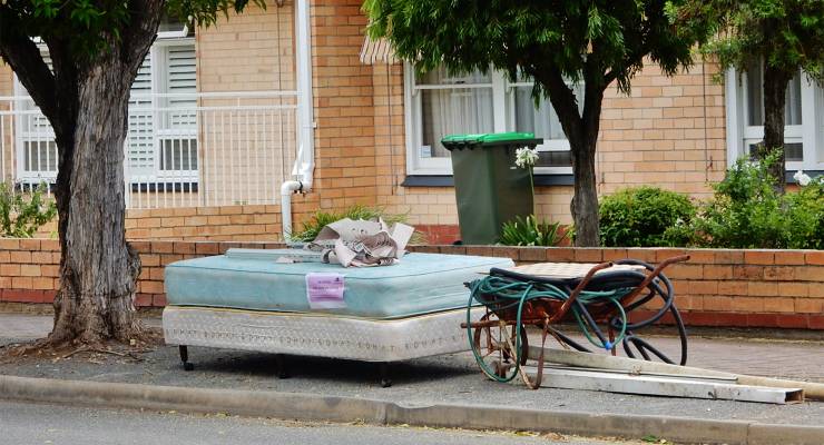 Hard rubbish in NSW, Australia (Image: FLICKR CC/MICHAEL COGHLAN)