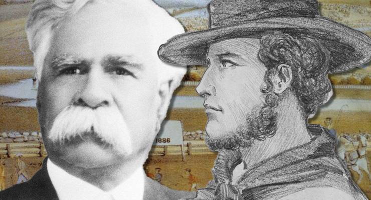 William Cooper and John Batman (Images: Wikimedia Commons)
