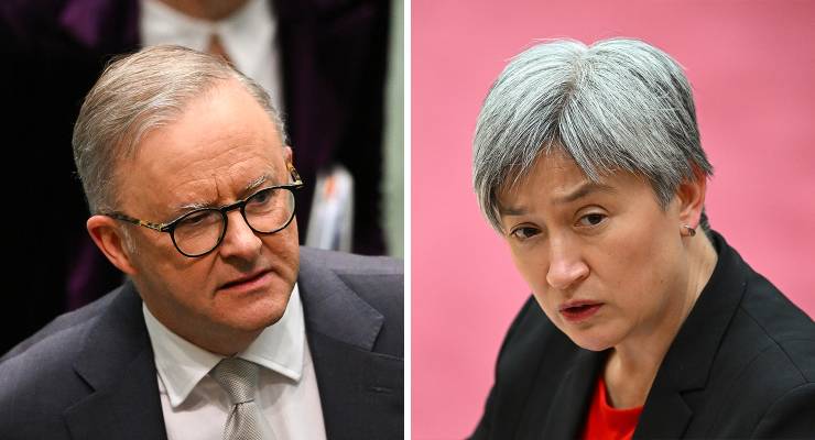 Prime Minister Anthony Albanese and Foreign Affairs Minister Penny Wong (Images: AAP/Private Media)