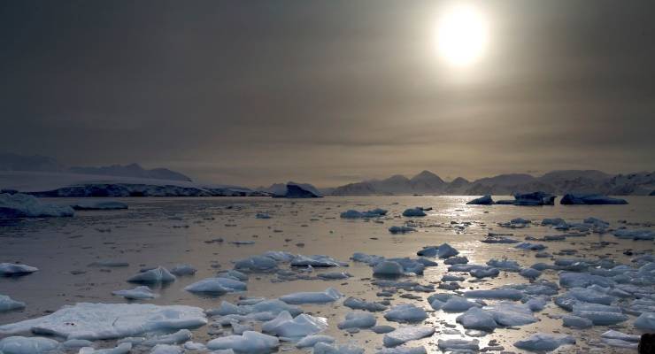 The Antarctic's North Cove is subject to ice melt (Image: AP/Michael Shortt)