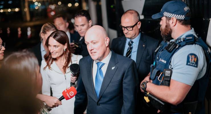 New Zealand Prime Minister-elect Chris Luxon (Image: AAP/Dom Thomas)