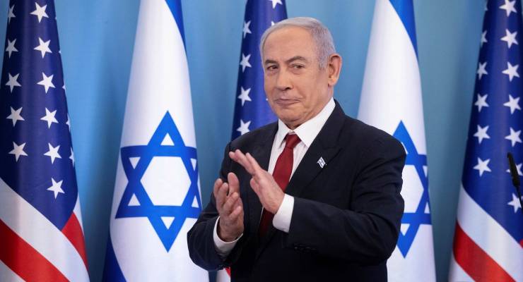 Israeli Prime Minister Benjamin Netanyahu (Image: AAP/Pool Flash 90)