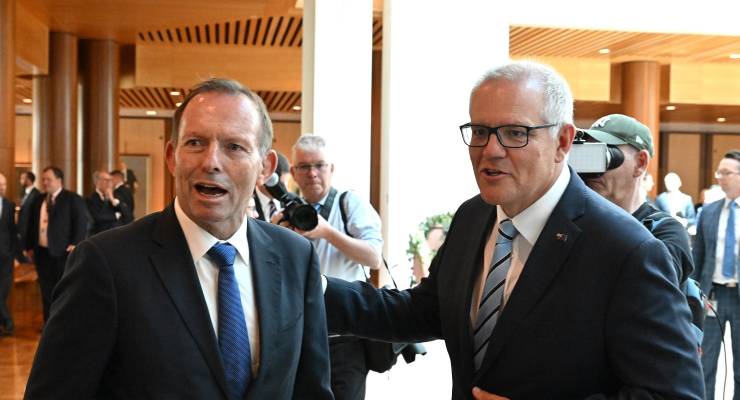 Tony Abbott and Scott Morrison