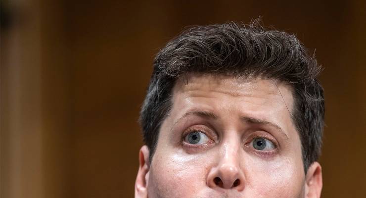 Ousted OpenAI CEO Sam Altman (Image: AAP/EPA/Jim Lo Scalzo)
