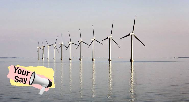 An offshore wind farm in Denmark (Image: Reuters/Bob Strong/Private Media)