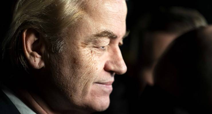 Dutch Party for Freedom leader Geert Wilders