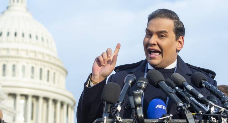 George Santos (Image: CNP/Sipa USA/Rod Lamkey)