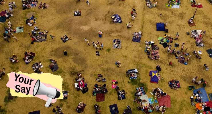 Families picnic and barbecue on the beach on Australia Day (Image: AAP/Jenny Evans/Private Media)