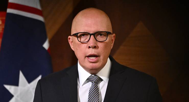 Opposition Leader Peter Dutton