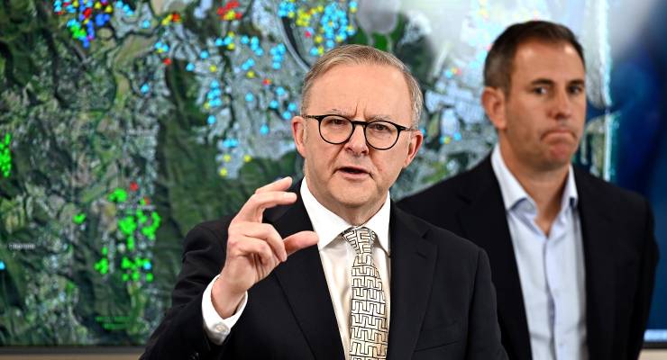 Prime Minister Anthony Albanese and Treasurer Jim Chalmers