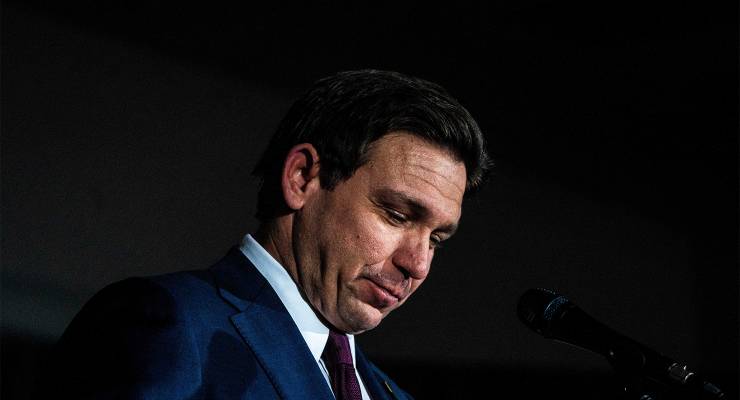 Florida Governor Ron DeSantis (Image: Lily Smith/AAP)