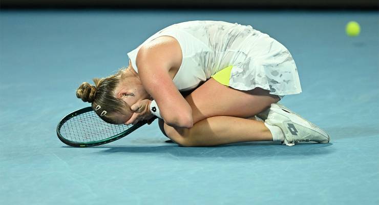 Anna Blinkova of Russia (Image: AAP/James Ross)