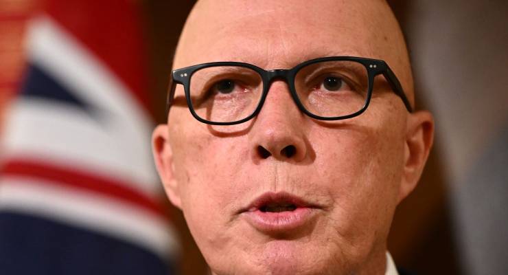 Peter Dutton (Image: AAP/Joel Carrett)