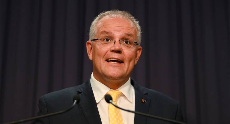 Former prime minister Scott Morrison in 2019 (Image: AAP/Lukas Coch)