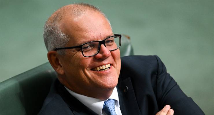 Former prime minister Scott Morrison (Image: AAP/Lukas Coch)