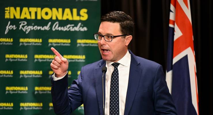 Nationals Leader David Littleproud (Image: AAP/Lukas Coch)