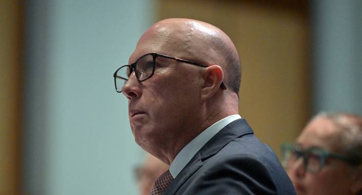 Opposition Leader Peter Dutton (Image: AAP/Mick Tsikas)