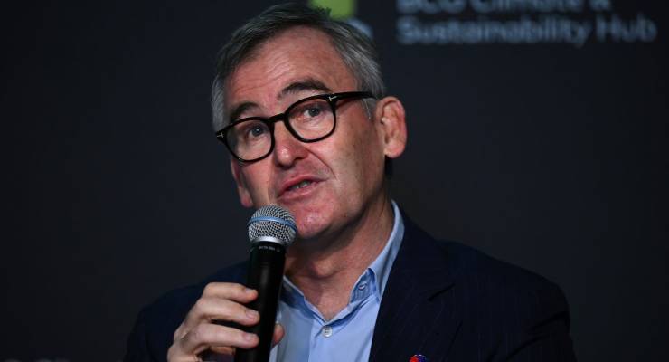 Woolworths CEO Brad Banducci (Image: AAP/DAN HIMBRECHTS)