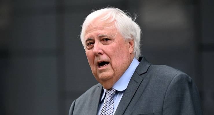 Clive Palmer (Image: AAP/Darren England)
