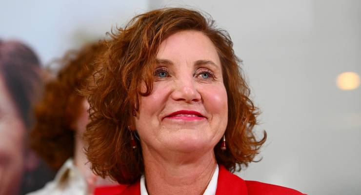 The new member for Dunkley Jodie Belyea (Image: AAP/Morgan Hancock)